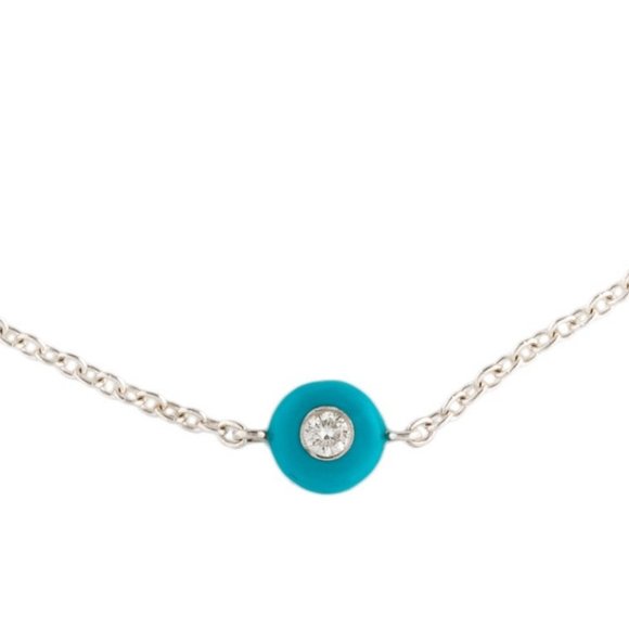 IPPOLITA DIAMOND STERLING SILVER STARDUST CARNEVALE CERAMIC BLUE BRACELET - Picture 2 of 6